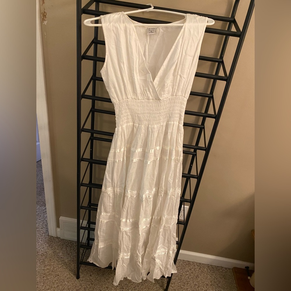 Linen Midi Dress